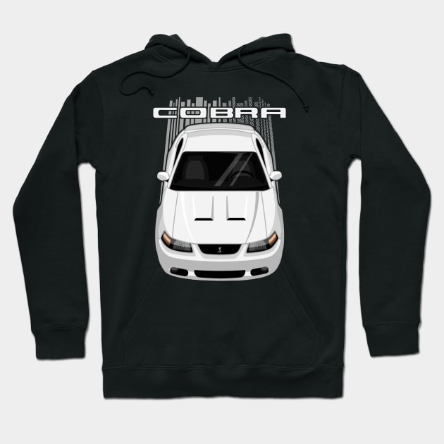 Mustang Cobra Terminator 2003 to 2004 - White Hoodie by V8social